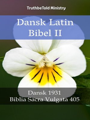 cover image of Dansk Latin Bibel II